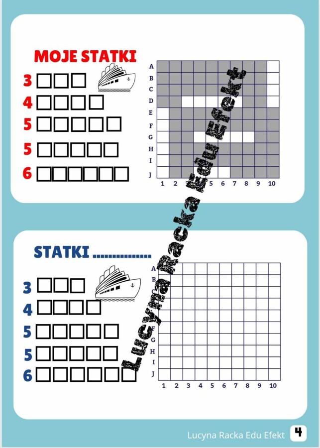 Statki – szablony jęz. polski
