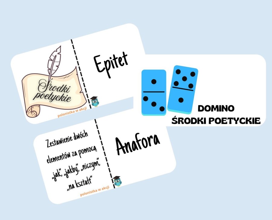 Domino- środki poetyckie