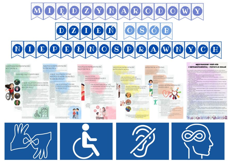 Międzynarodowy Dzień Osób Niepełnosprawnych - pakiet materiałów