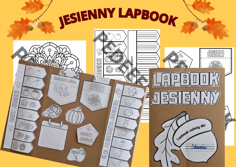 Lapbook JESIENNY