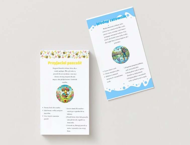 Karty postaci: Przyjaciele przyrody