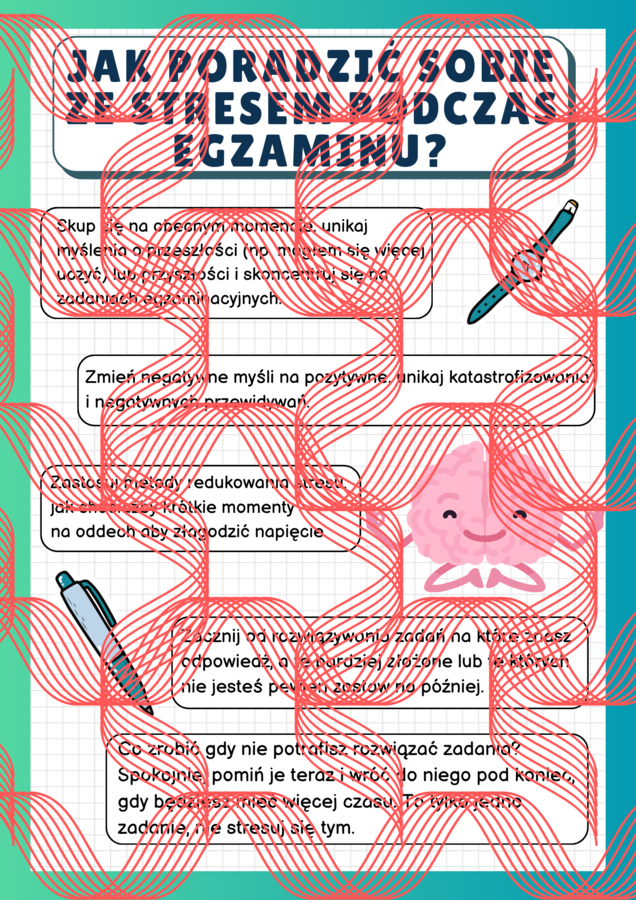 Przygotowanie do Egzaminu Ósmoklasisty - strategie, porady i techniki. Gazetka.