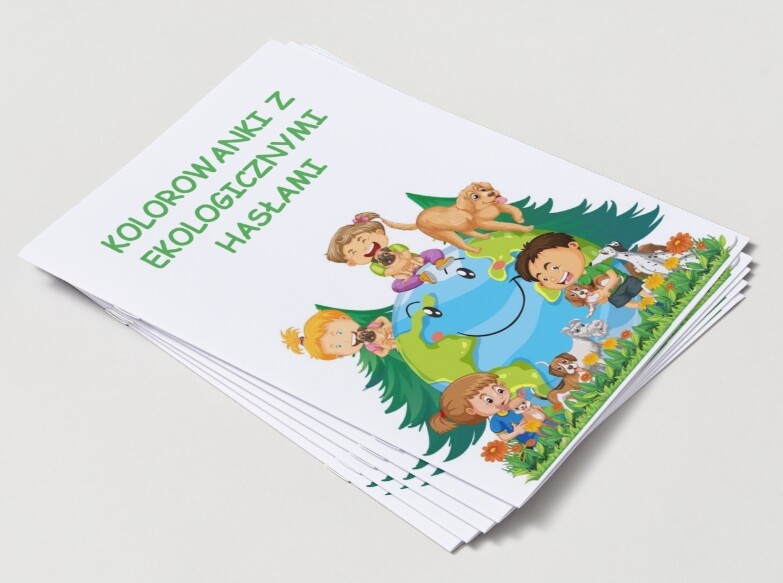Kolorowanki z ekologicznymi hasłami