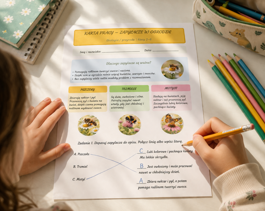 Zapylacze w ogrodzie