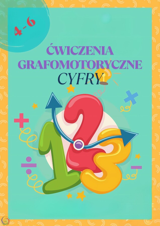 ĆWICZENIA GRAFOMOTORYCZNE. CYFRY.
