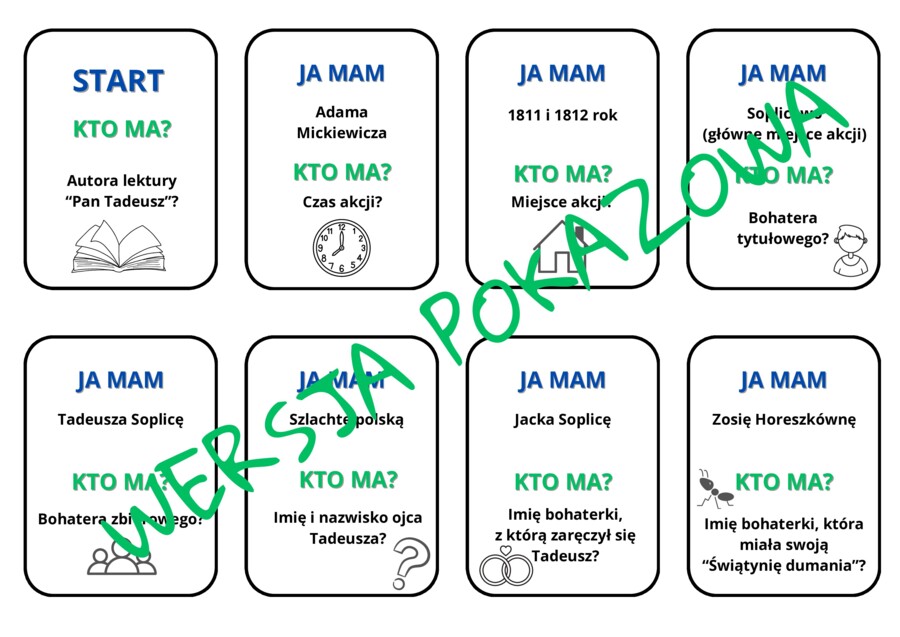 Ja mam? Kto ma? "Pan Tadeusz"