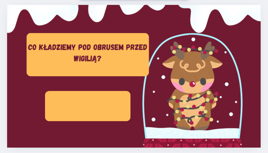 Quiz świąteczny