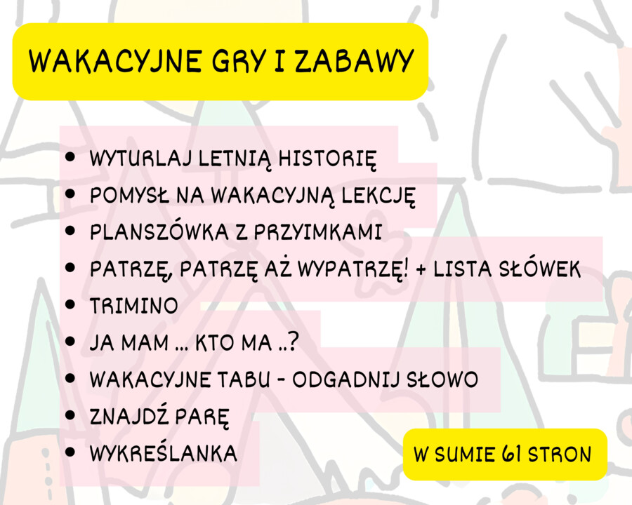 WAKACYJNE GRY I ZABAWY