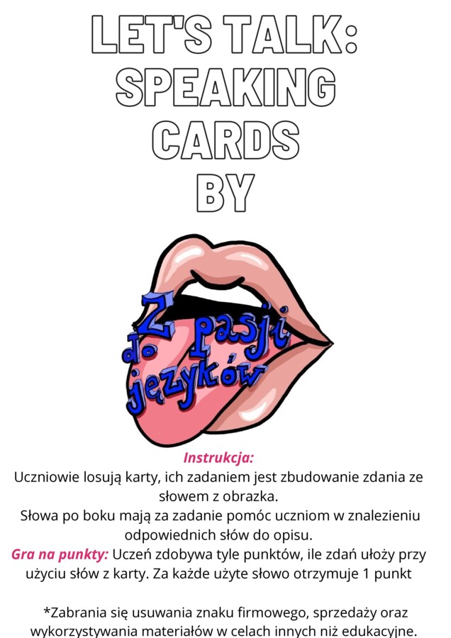 Let's talk cards: Clothes and accessories