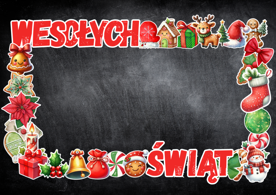 FOTORAMKA "WESOŁYCH ŚWIĄT"