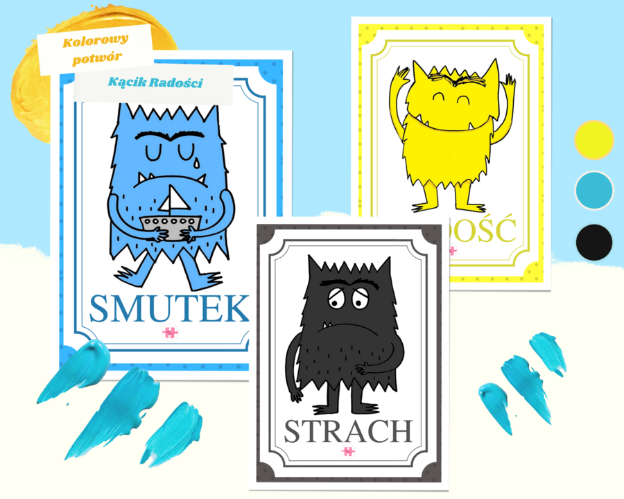 Emocje - KOLOROWY POTWÓR
