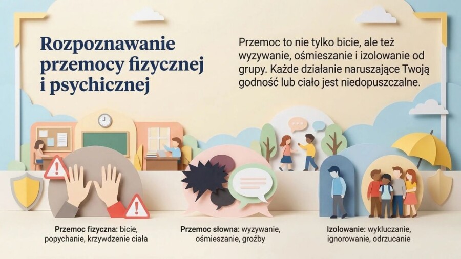 Standardy Ochrony Małoletnich - Twoje prawa i bezpieczeństwo w szkole (gazetka szkolna / plansze informacyjne)