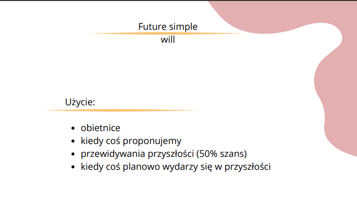 Future Simple Be going to Present Continuous