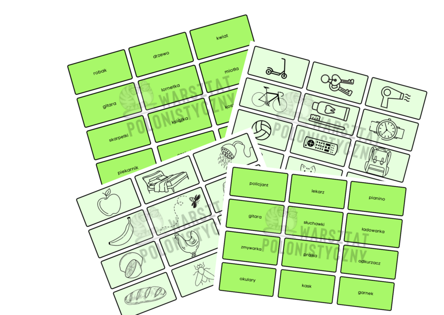 Kalambury dla dzieci - 48 haseł / łatwe