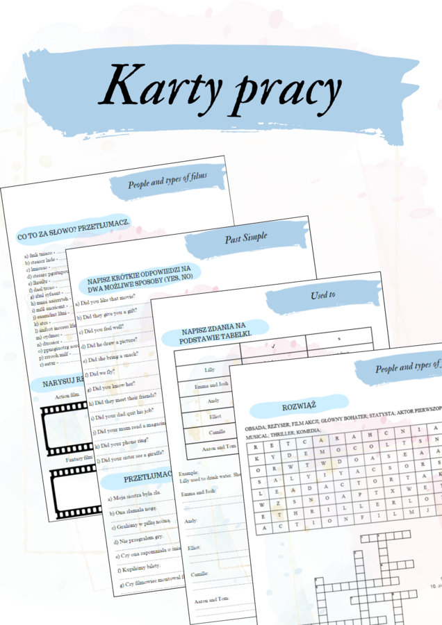 Brainy 7 unit 1 - karty pracy