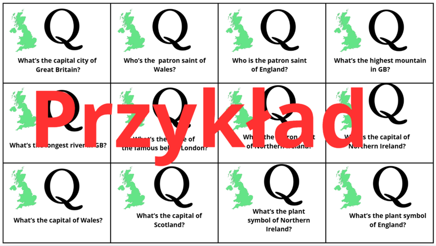 Great Britain- gra karciana