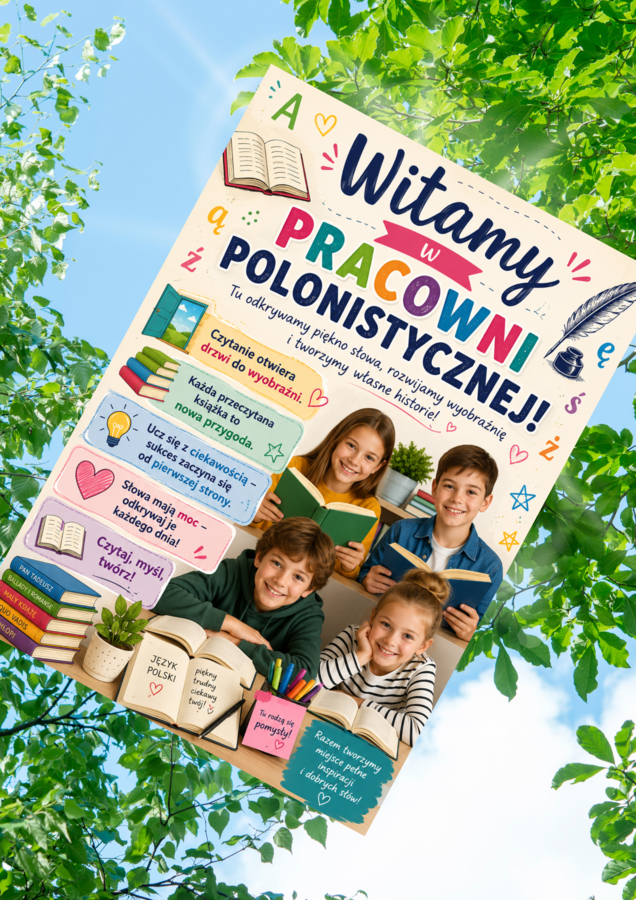 Pracownia polonistyczna - witacz
