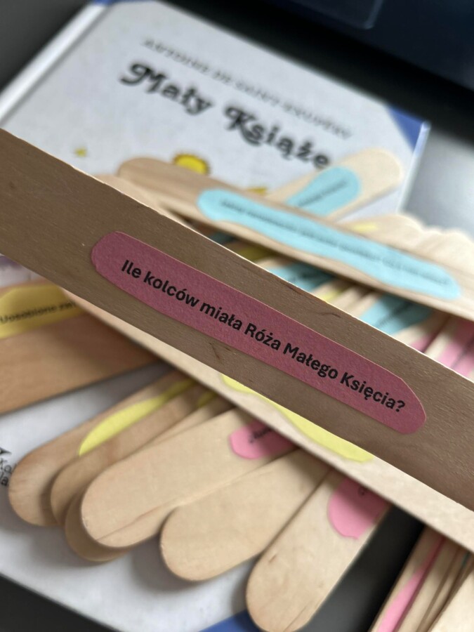 Patyczki lekturowe "Mały Książę"
