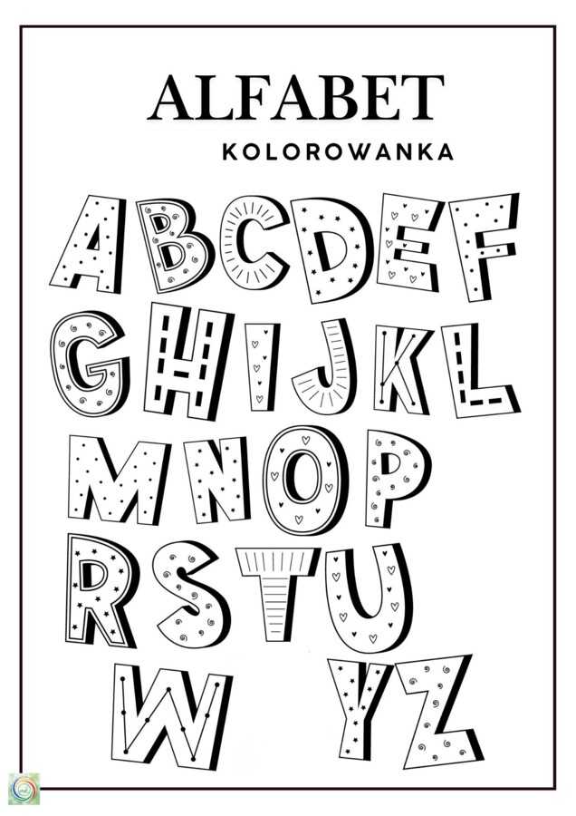 ALFABET.KOLOROWANKA.