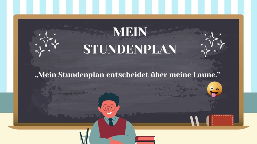 Mein Stundenplan (3 lekcje) – lekcja niemieckiego (A1)