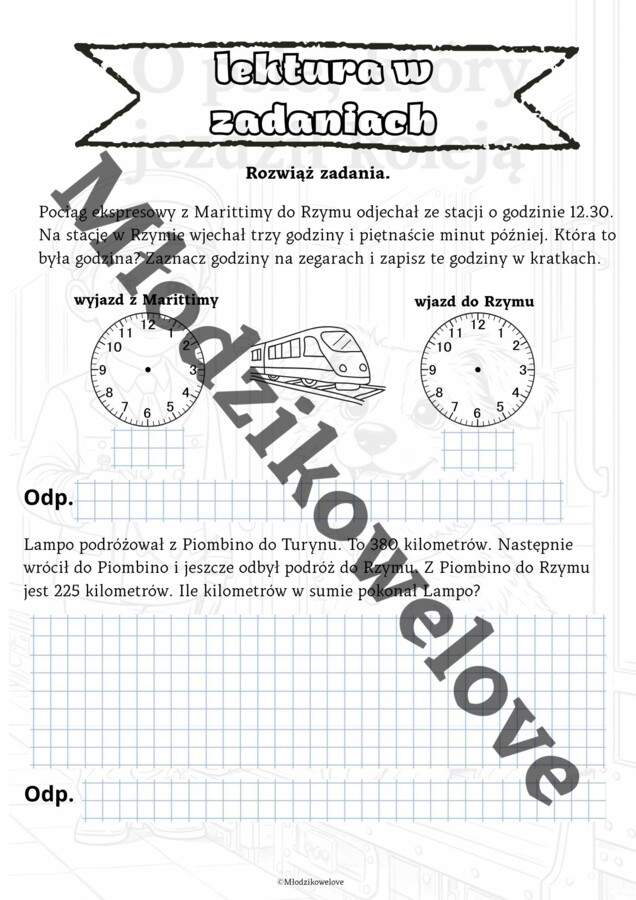 Lekturownik- O psie, który jeździł koleją