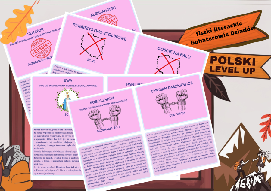 Bohaterowie "Dziadów"cz. III (34 postacie)_ Polski Level Up