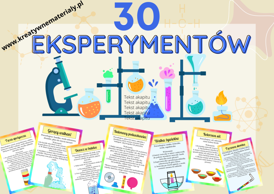 Eksperymenty i masy plastyczne