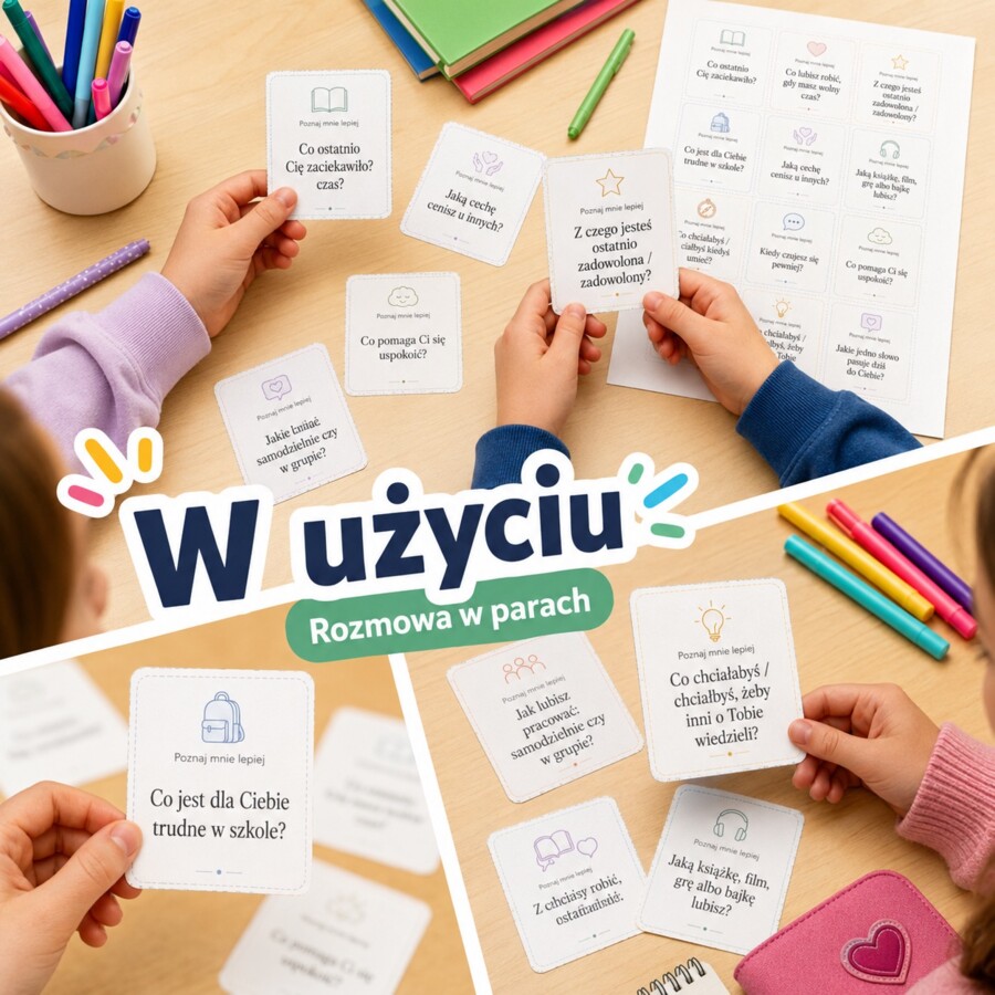 Rozmówka w parach: poznaj mnie lepiej