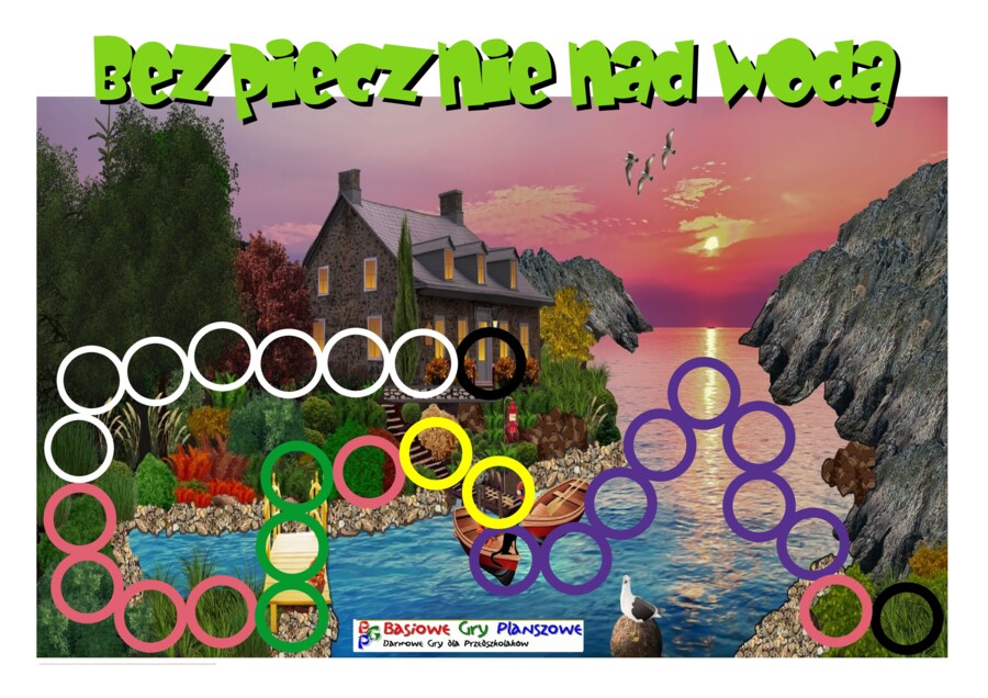 Bezpiecznie nad wodą – Gra planszowa