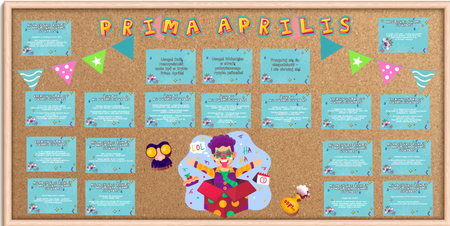 Gazetka na Prima Aprilis - 1 kwietnia