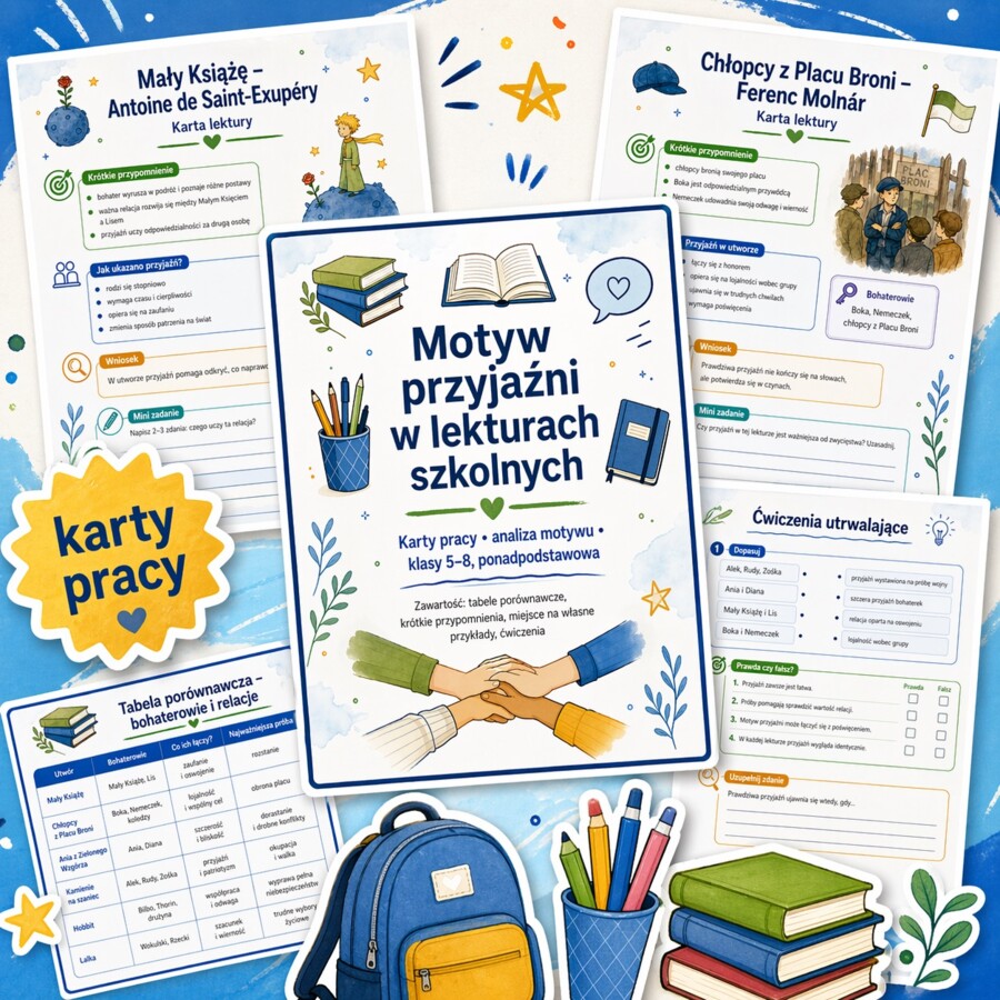 Motyw przyjaźni w lekturach szkolnych