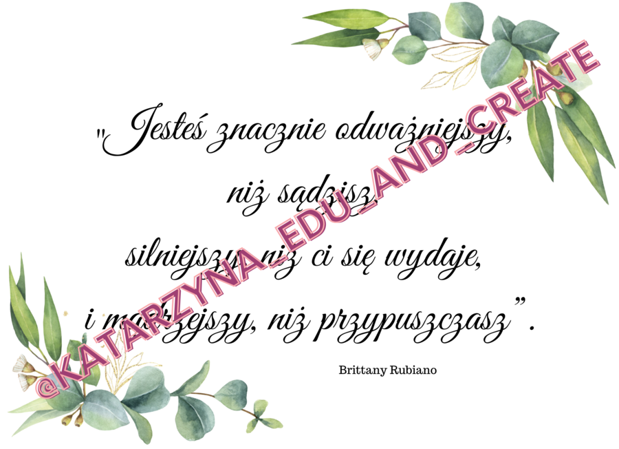 Plakaty-kupony z cytatami - koniec roku szkolnego