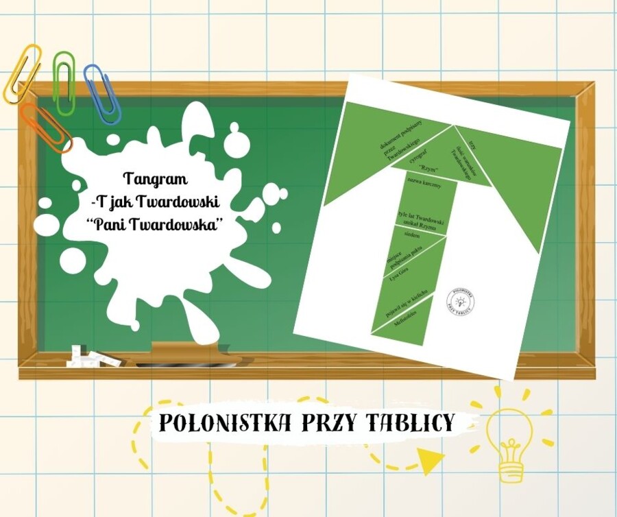 Tangram "Pani Twardowska"