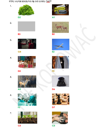 Różnicowanie [s:sz] w nagłosie