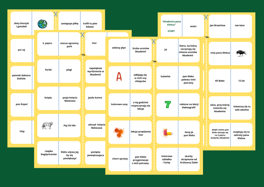 "AKADEMIA PANA KLEKSA" - domino