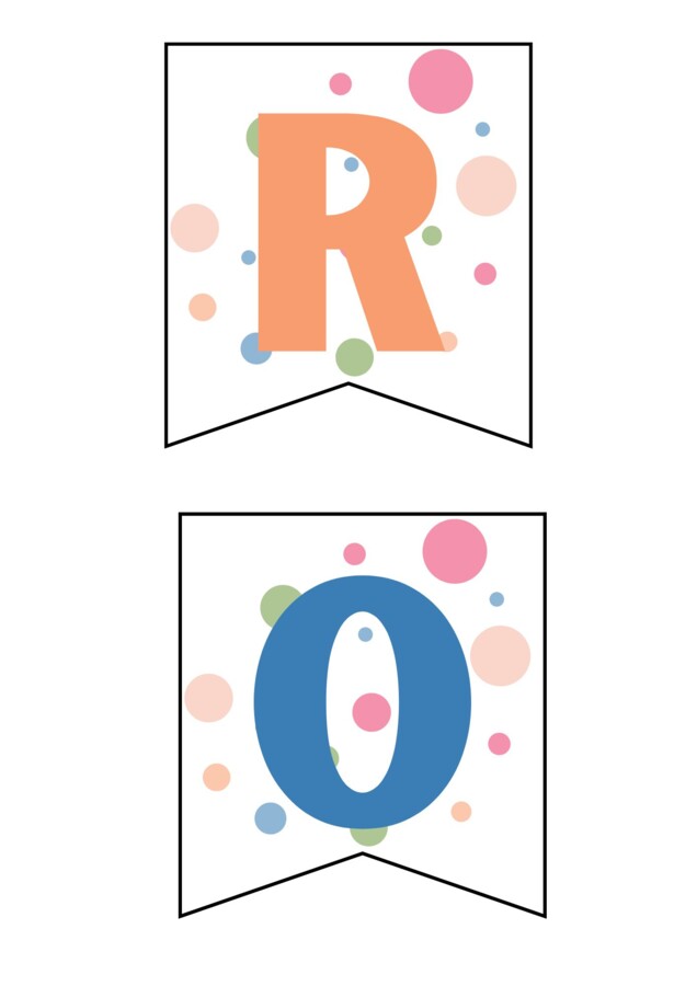 GIRLANDA DZIEŃ KROPKI