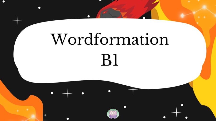 Word Formation – Level B1 | Practice & Progress