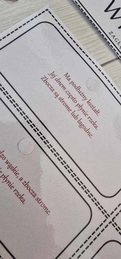 Materiał do zalaminowania/praca w grupach/stacje zadaniowe/układanka/puzzle „Ukształtowanie terenu” w pdf. Przyroda, dział „Poznajemy krajobraz najbliższej okolicy”.