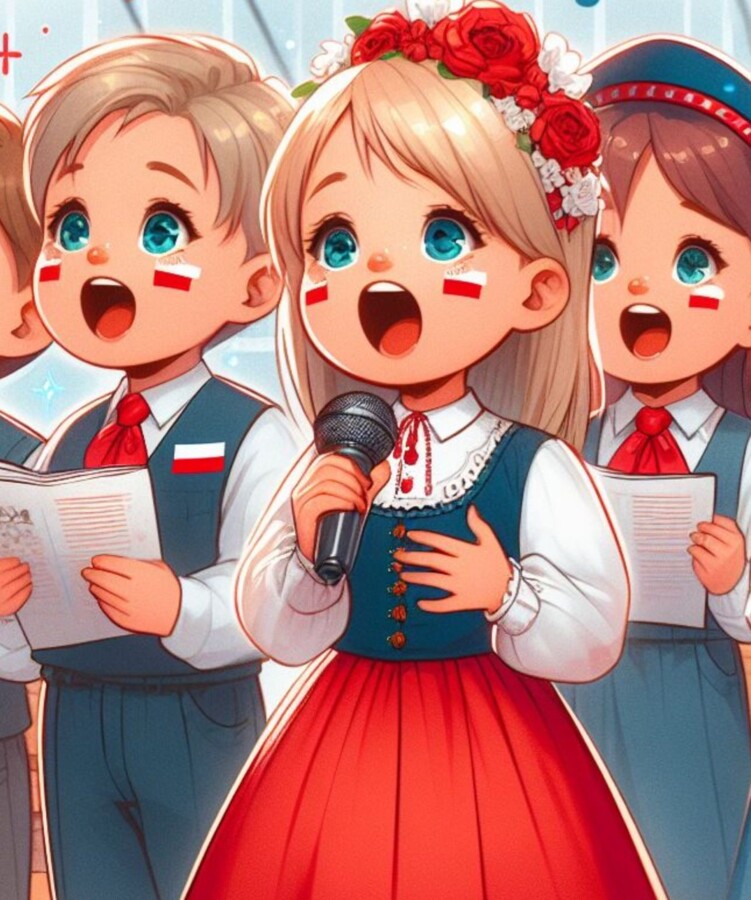 Święta Majowe, plakat patriotyczny XXL, Hymn