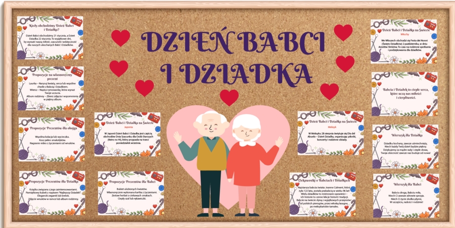 Gazetka na Dzień Babci i Dziadka