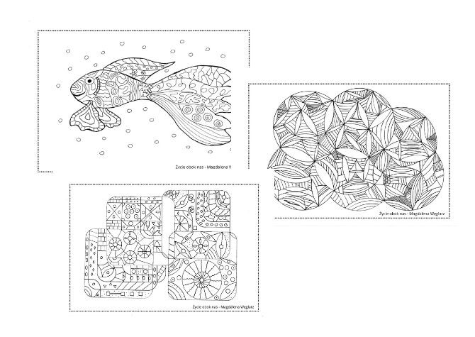 Kolorowanki odstresowujące