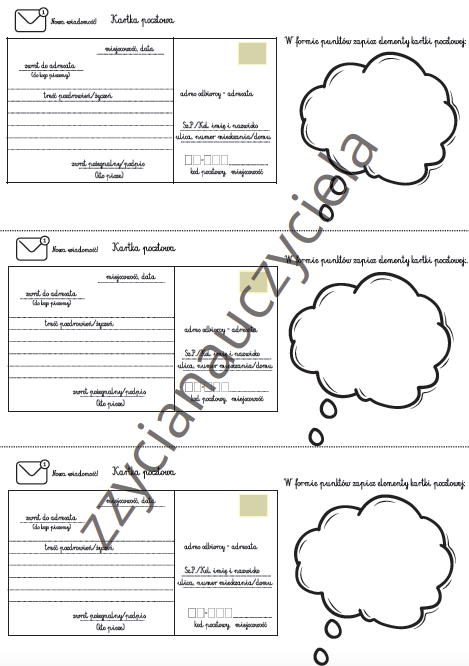 Wysyłamy kartki pocztowe!