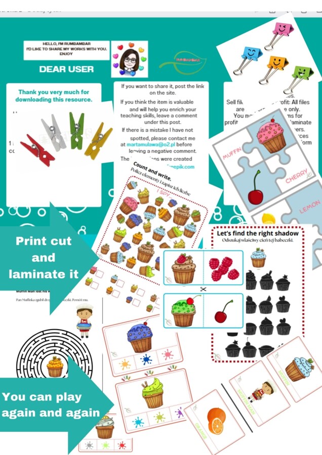 Muffin Man Nursery Rhymes Piosenki Dziecięce UTRWALENIE OWOCÓW