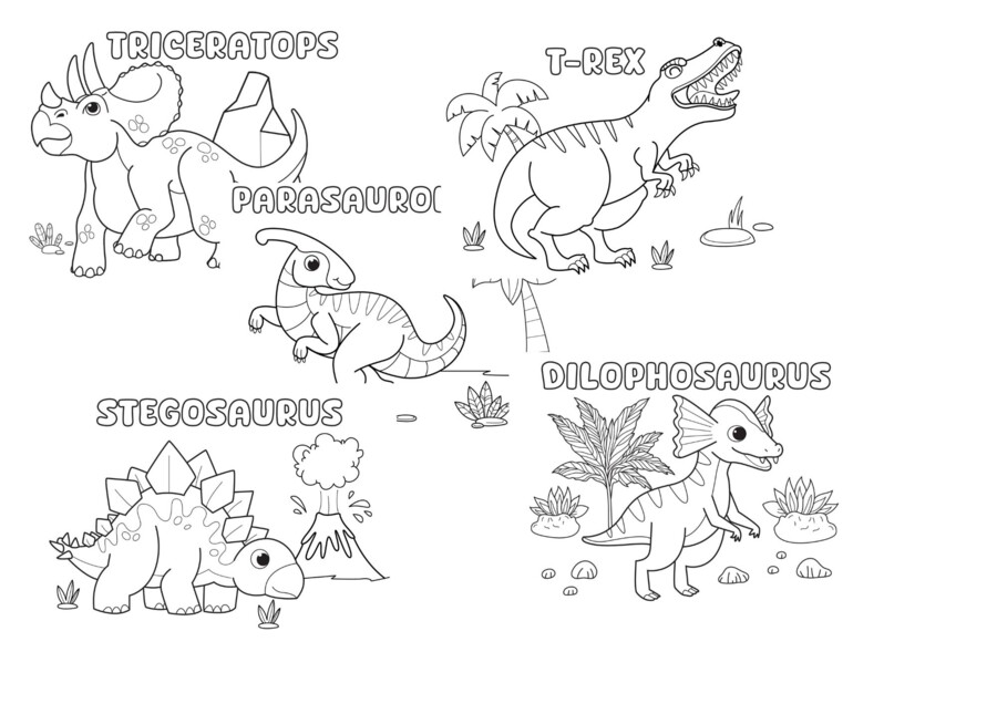 MEGA PAKA DZIEŃ DINOZAURA