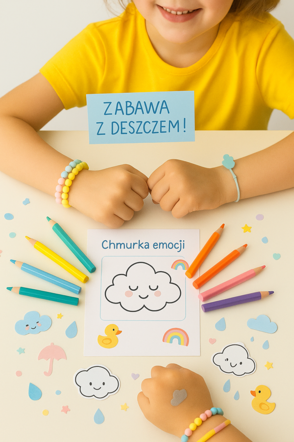 Karta pracy "Deszczowa przygoda"