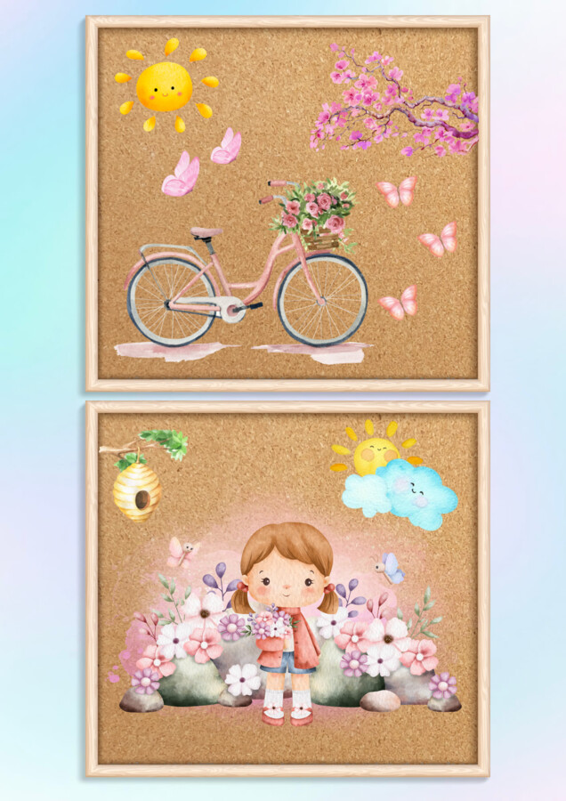 ☀️ZESTAW WIOSENNYCH DEKORACJI☀️