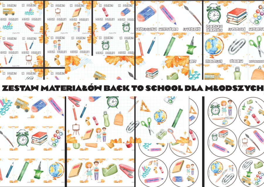 Back to school PAKIET dla młodszych