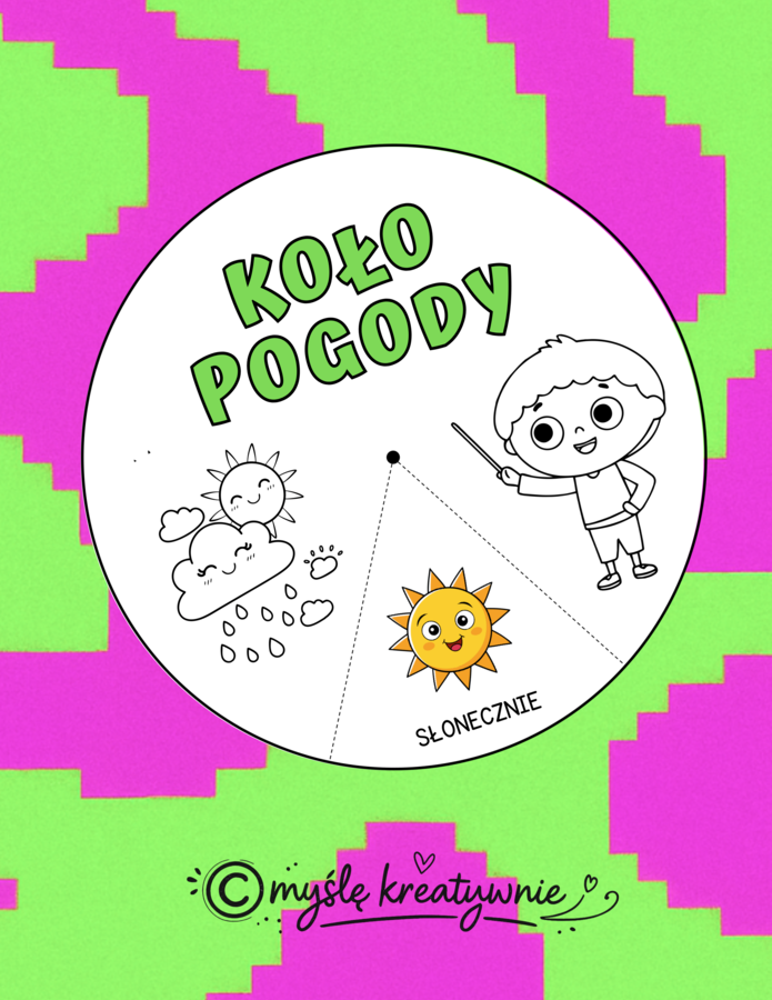 KOŁA POGODY NA CZTERY PORY ROKU