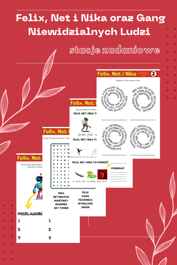 Felix, Net i Nika oraz Gang Niewidzialnych Ludzi - stacje zadaniowe
