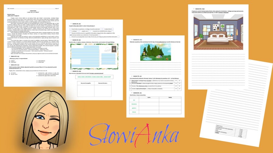 Sprawdzian z rozdz. II pt. „Ja i rodzina” do podręcznika wydawnictwa WSiP „Zamieńmy słowo” dla klasy 4